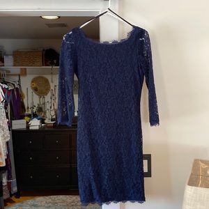 Short Lace Diane vonFurtsenberg Dress